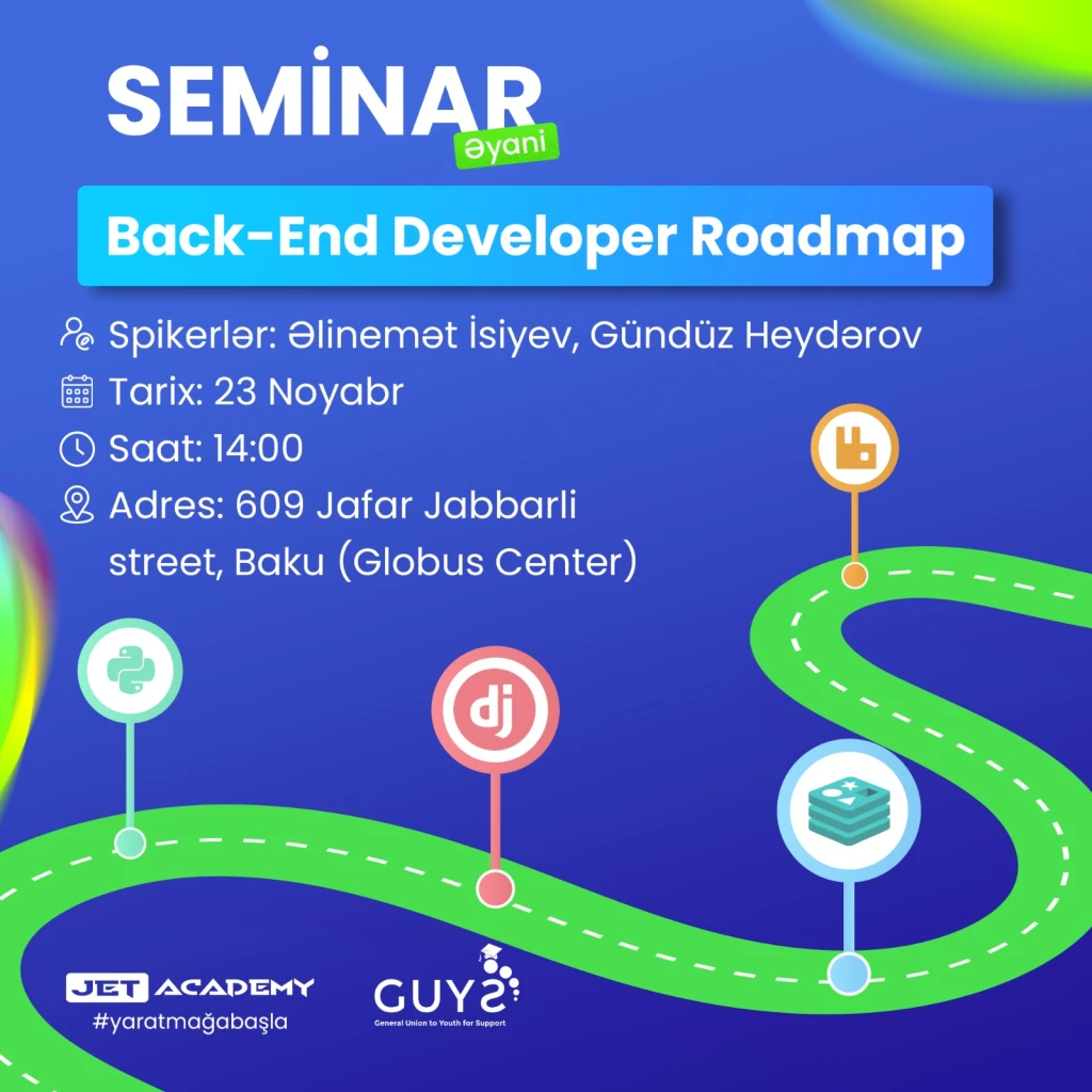 Back-End Developer Roadmap ÖDƏNİŞSİZ Seminarı