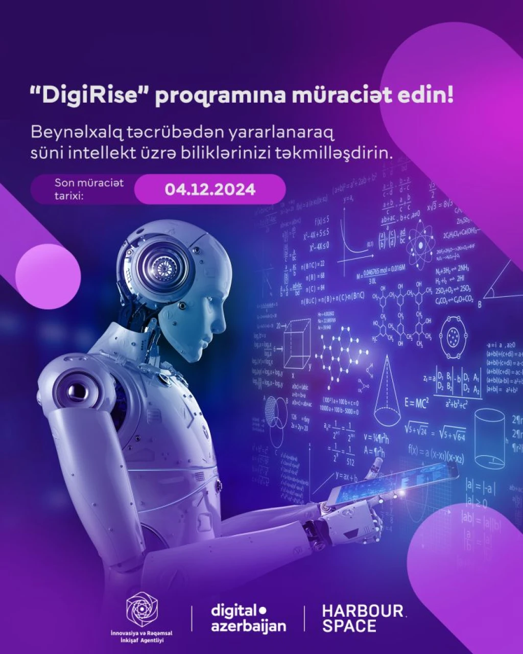 Süni intellektin inkişafına təkan verəcək ödənişsiz “DigiRise” proqramı başlayır!